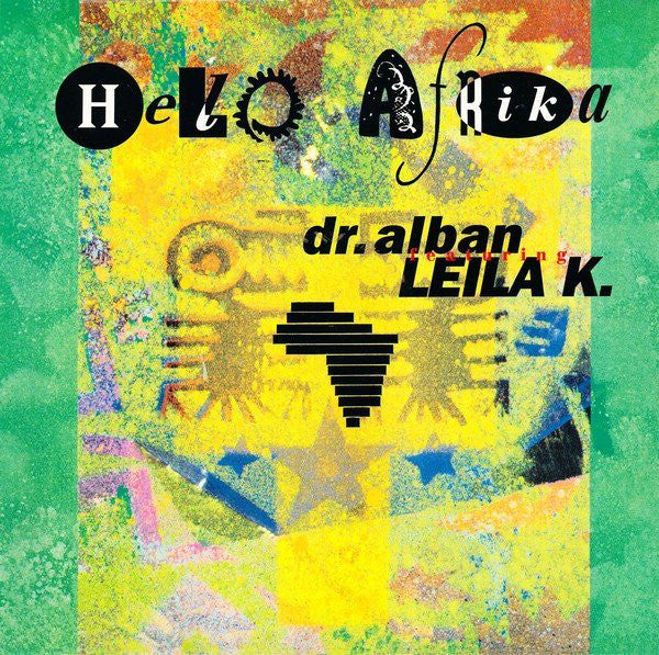 Dr. Alban Featuring Leila K. ‎– Hello Afrika (Funda VG+ Estado VG) Box6