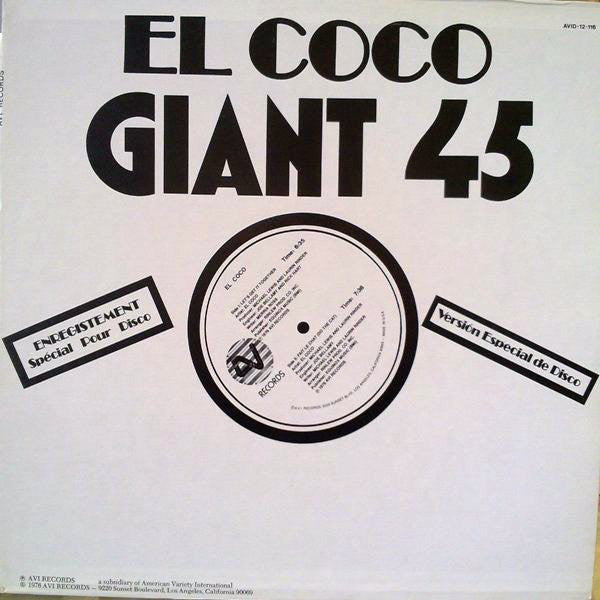 El Coco ‎– Let's Get It Together / Fait Le Chat (Do The Cat) (VG+) Box13