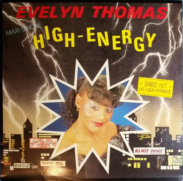Evelyn Thomas – High Energy (VG+) Box10