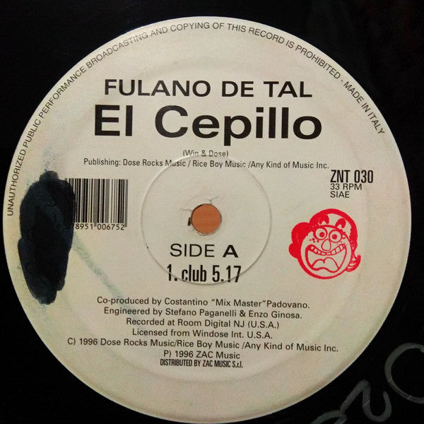Fulano De Tal – El Cepillo (NM) Box4