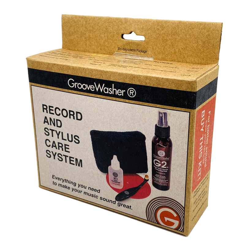 Groovewasher Kit de limpieza para Vinilos y Agujas RSC-10