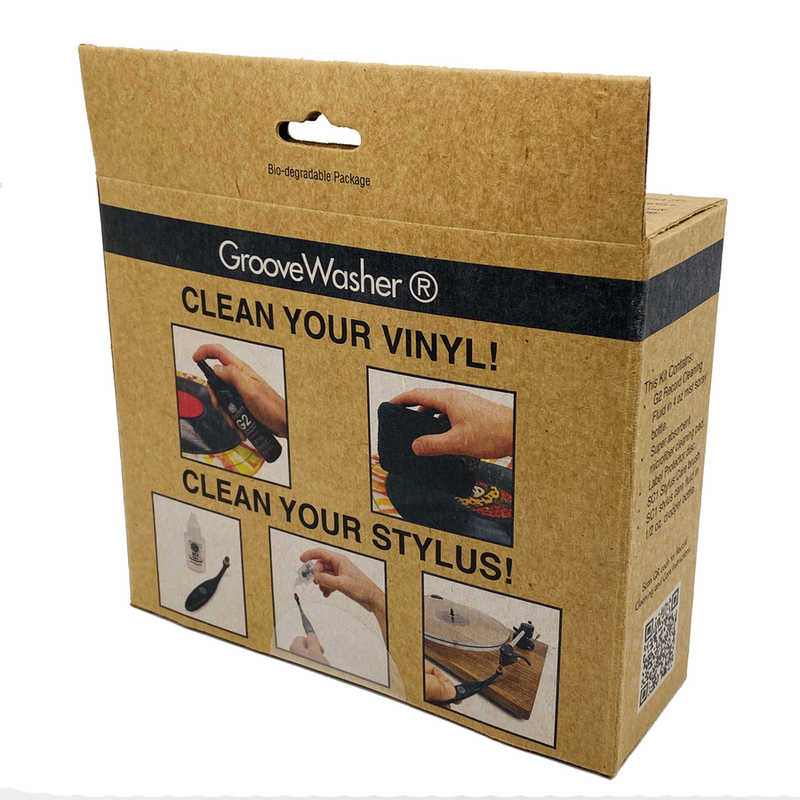 Groovewasher Kit de limpieza para Vinilos y Agujas RSC-10