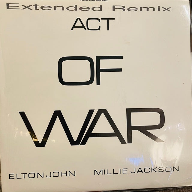 Elton John / Millie Jackson – Act Of War (VG+) Box19