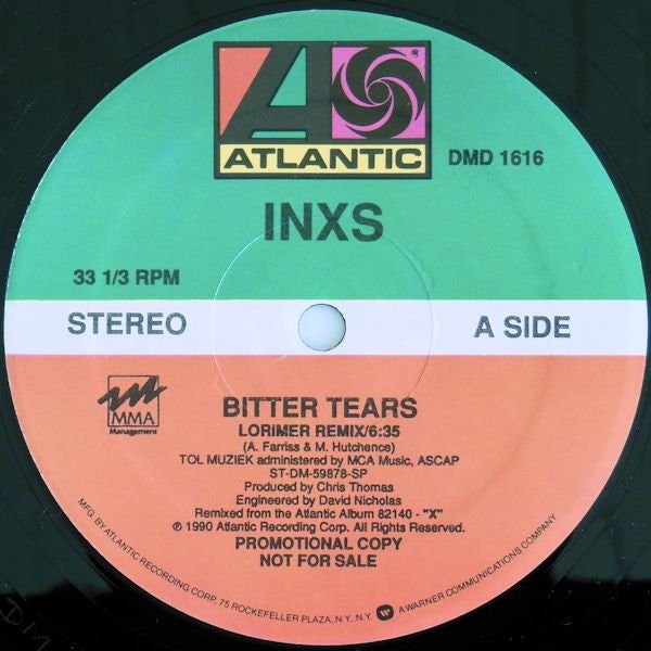 INXS – Bitter Tears (NM, Funda Generic) Box31