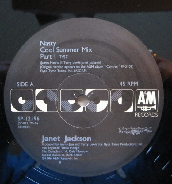 Janet Jackson – Nasty (VG+, Funda Generic) Box32