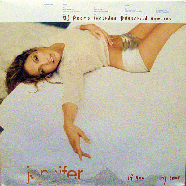 Jennifer Lopez ‎– If You Had My Love (Darkchild Remixes) (VG+) Box1