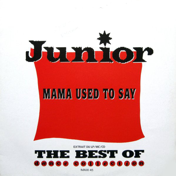 Junior (2) ‎– Mama Used To Say (VG+) Box2