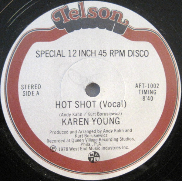 Karen Young – Hot Shot (VG+, Funda Generic) Box16