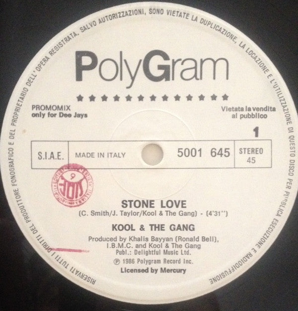 Kool & The Gang / Level 42 – Stone Love / Running In The Family (Extended Version) (VG+) Box 18