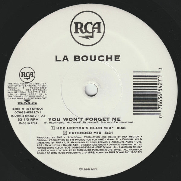 La Bouche – You Won't Forget Me [Sellado] Box8