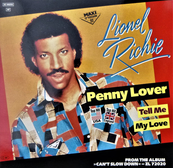 Lionel Richie – Penny Lover (VG+) Box28
