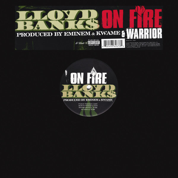 Lloyd Banks – On Fire / Warrior (VG+) Box24