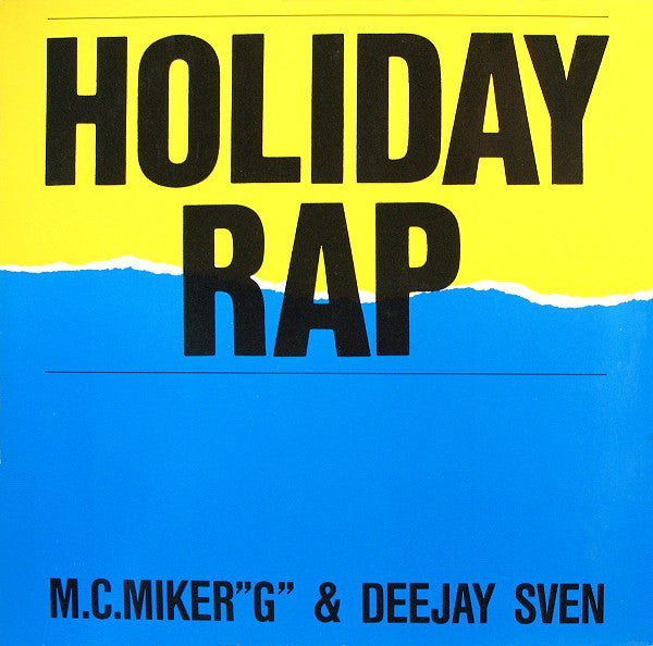M.C.Miker"G" & Deejay Sven – Holiday Rap (NM) Box3