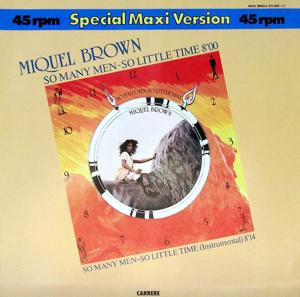 Miquel Brown ‎– So Many Men - So Little Time (NM, Funda VG+) Box8