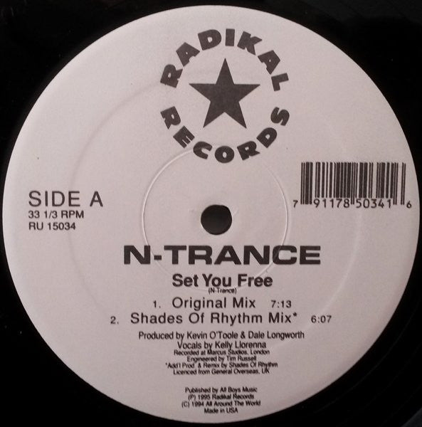 N-Trance – Set You Free (VG+, Funda Generic) Box17