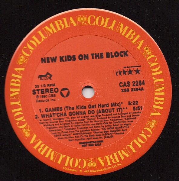 New Kids On The Block – Games (NM, Funda Generic) Box31