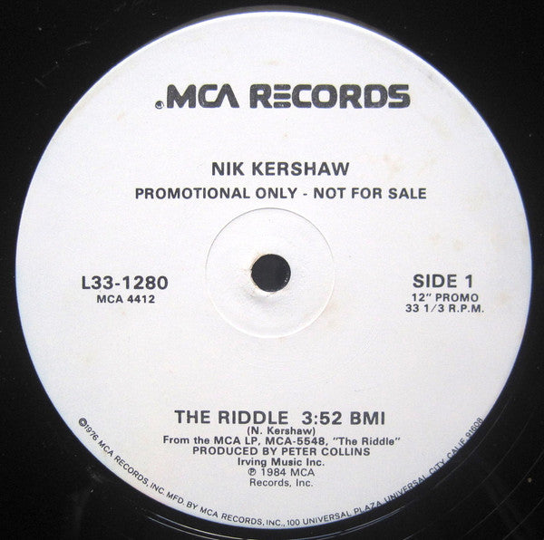 Nik Kershaw – The Riddle (VG+, Funda Generic) Box19