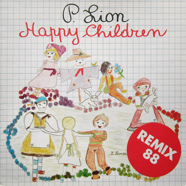 P. Lion – Happy Children ('88 Remix) (VG+) Box 16