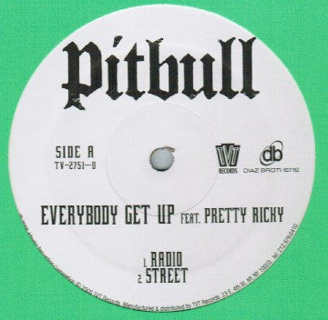 Pitbull Featuring Pretty Ricky – Everybody Get Up (VG+, Funda Generic) Box29