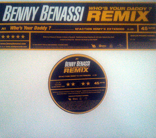 Benny Benassi ‎– Who's your daddy? Remix (VG+) Box2
