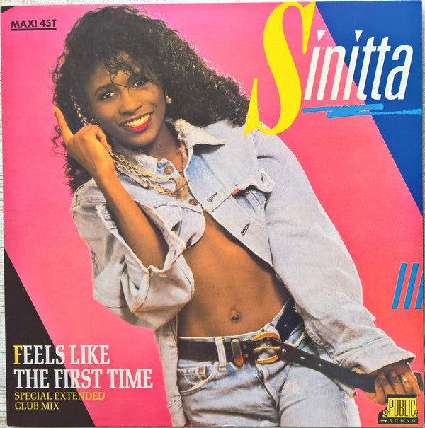 Sinitta – Feels Like The First Time (Special Extended Club Mix) (VG+) Box7