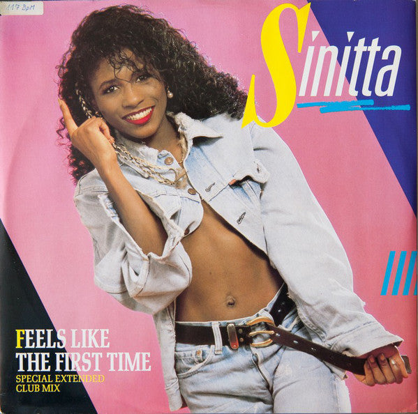 Sinitta ‎– Feels Like The First Time (Special Extended Club Mix) (NM) Box7