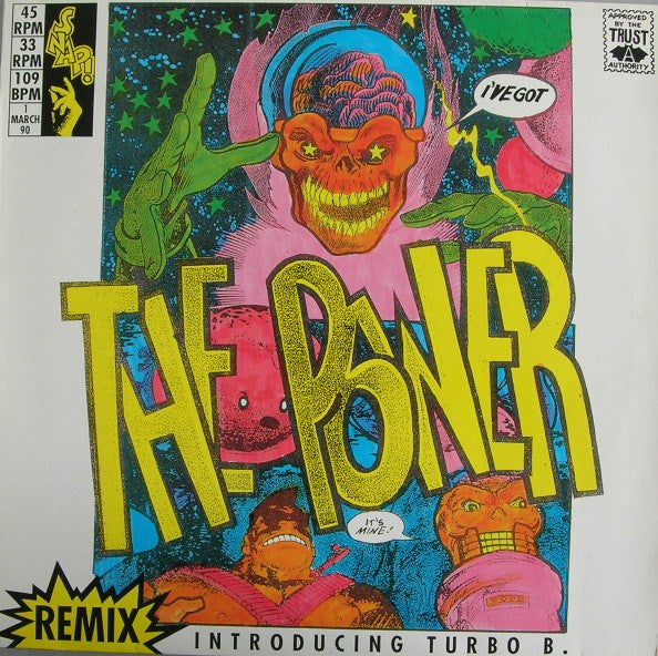 Snap! Introducing Turbo B. – The Power (Remix) (NM) Box31