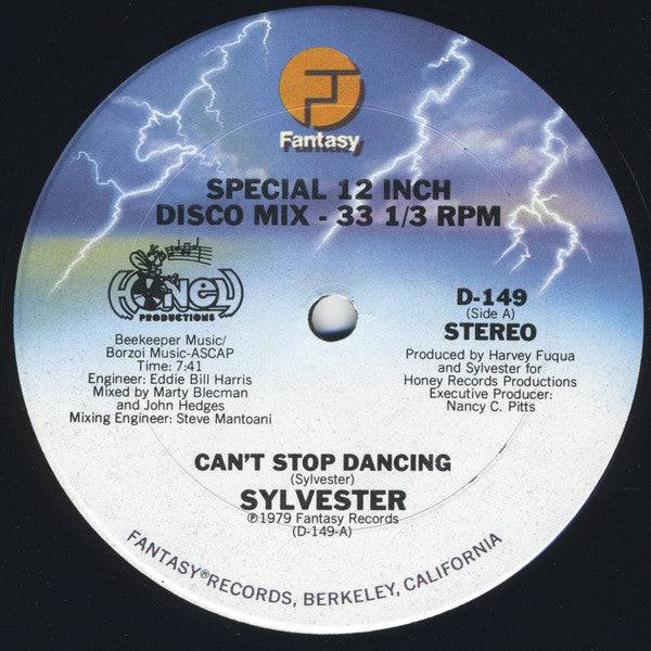 Sylvester – Can't Stop Dancing (VG+, Funda Generic) Box15