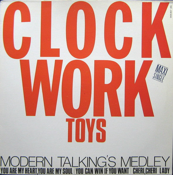 The Clock Work Toys – Modern Talking's Medley (NM) Box30