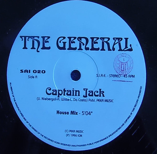The General – Captain Jack (VG+) Box10