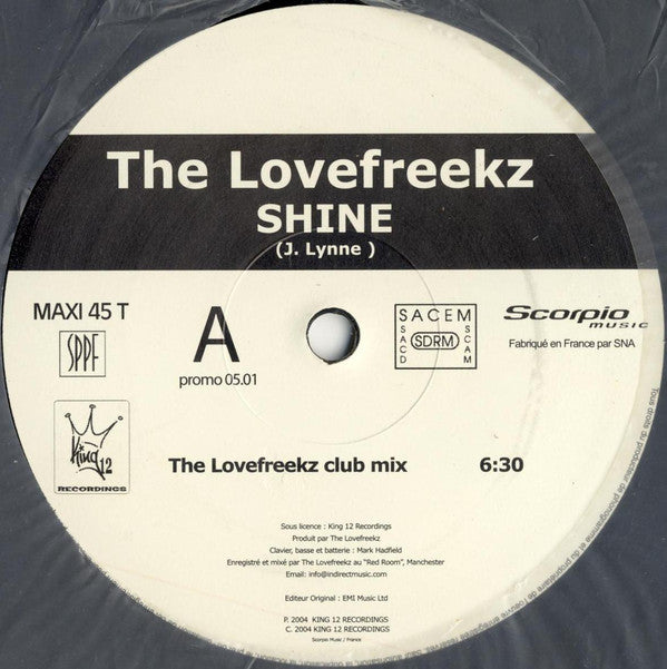 The Lovefreekz – Shine (VG+) Box19