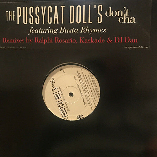 The Pussycat Doll's Featuring Busta Rhymes – Don't Cha (Remixes) (NM, Funda Generic VG+) [DISCO DOBLE] Box33