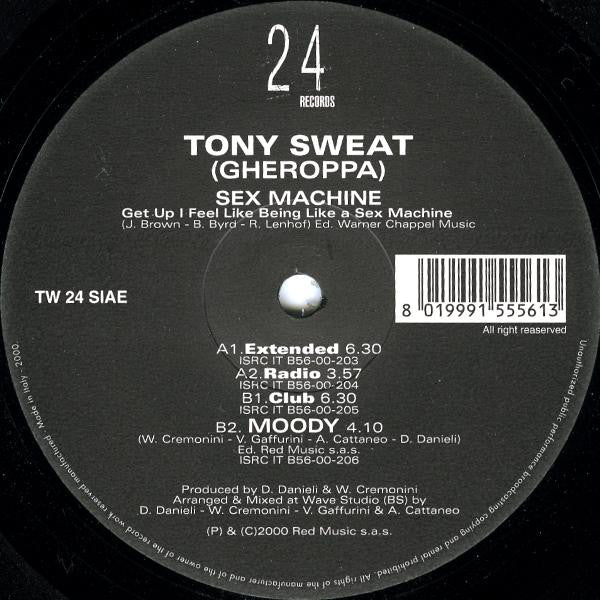 Tony Sweat ‎– Sex Machine (Soporte VG+, Funda Generic) Box2