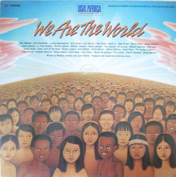 USA For Africa – We Are The World (VG+) Box18