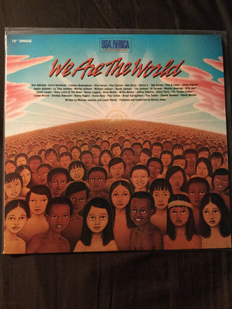 USA For Africa – We Are The World (Soporte NM, Funda VG+) Box8