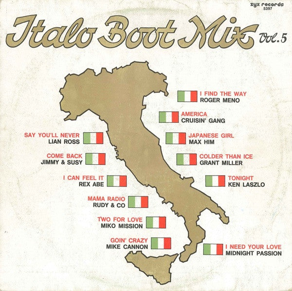 Various – Italo Boot Mix Vol. 5 (VG+) Box12