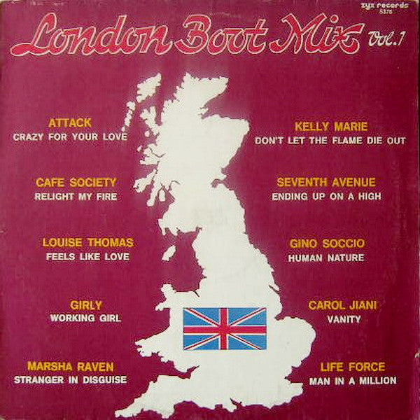 Various – London Boot Mix Vol. 1 (VG+) Box34