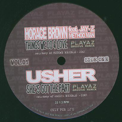 Various – Playaz Groove Remix Vol.01 (VG+) Box14