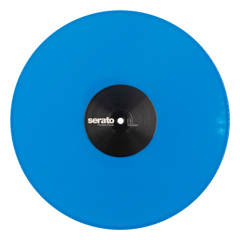 Timecode Vinilo Serato 12" Timecode Edición Limitada Neon Azul (PAR)