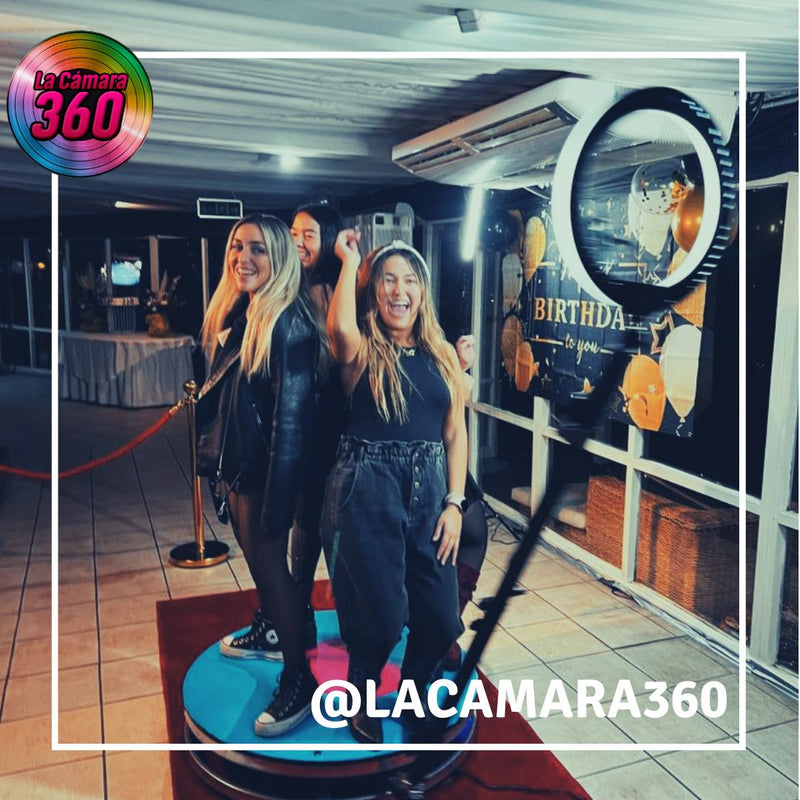 La Cámara 360 (PRECIO + IVA OPCIONAL, INCLUYE CASE DE TRANSPORTE CON RUEDAS)