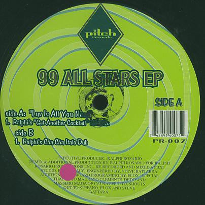 99 All Stars – 99 All Stars EP (VG+, Funda Generic) Box17