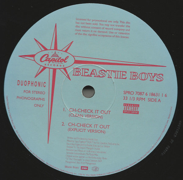 Beastie Boys – Ch-Check It Out (VG+) Box23