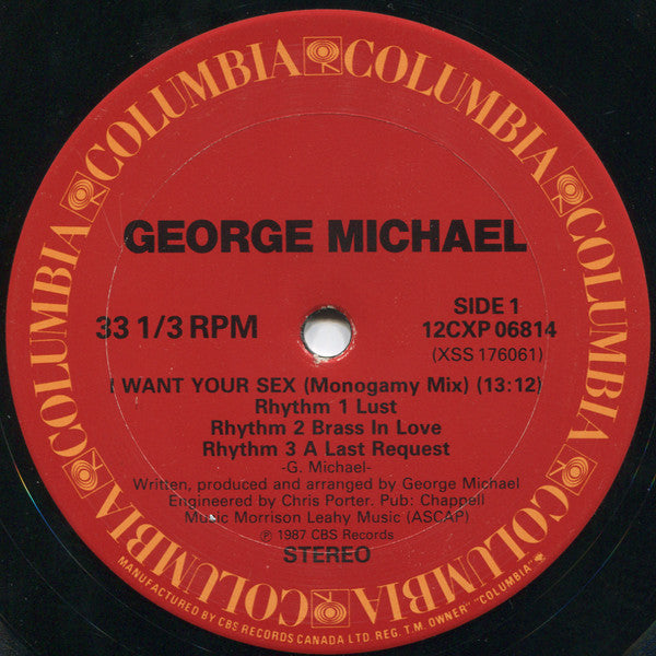 George Michael – I Want Your Sex (VG+, Funda Generic) Box18