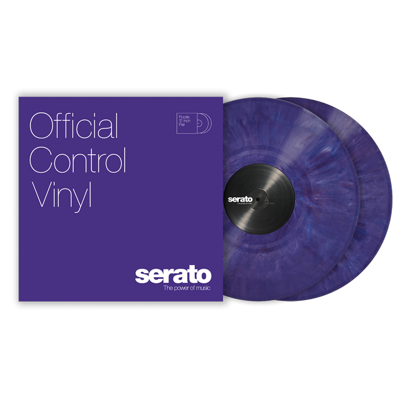Vinilo Serato Morado 12" (Par)